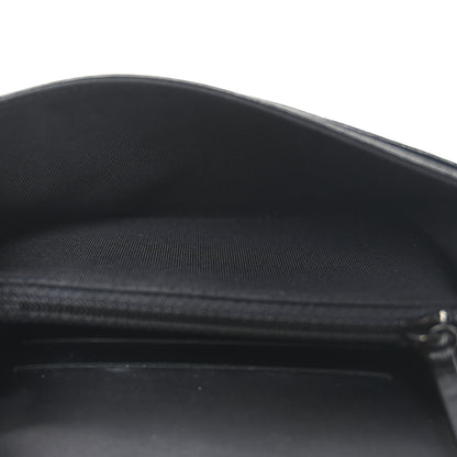 Chanel Shiny Calfskin Quilted Reissue Flap Card Holder Black 5 of 8