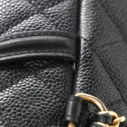 Chanel Caviar Quilted Filigree Backpack Black 16 of 18