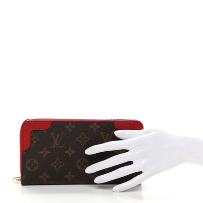 Louis Vuitton Monogram Retiro Zippy Wallet Cherry 3 of 9