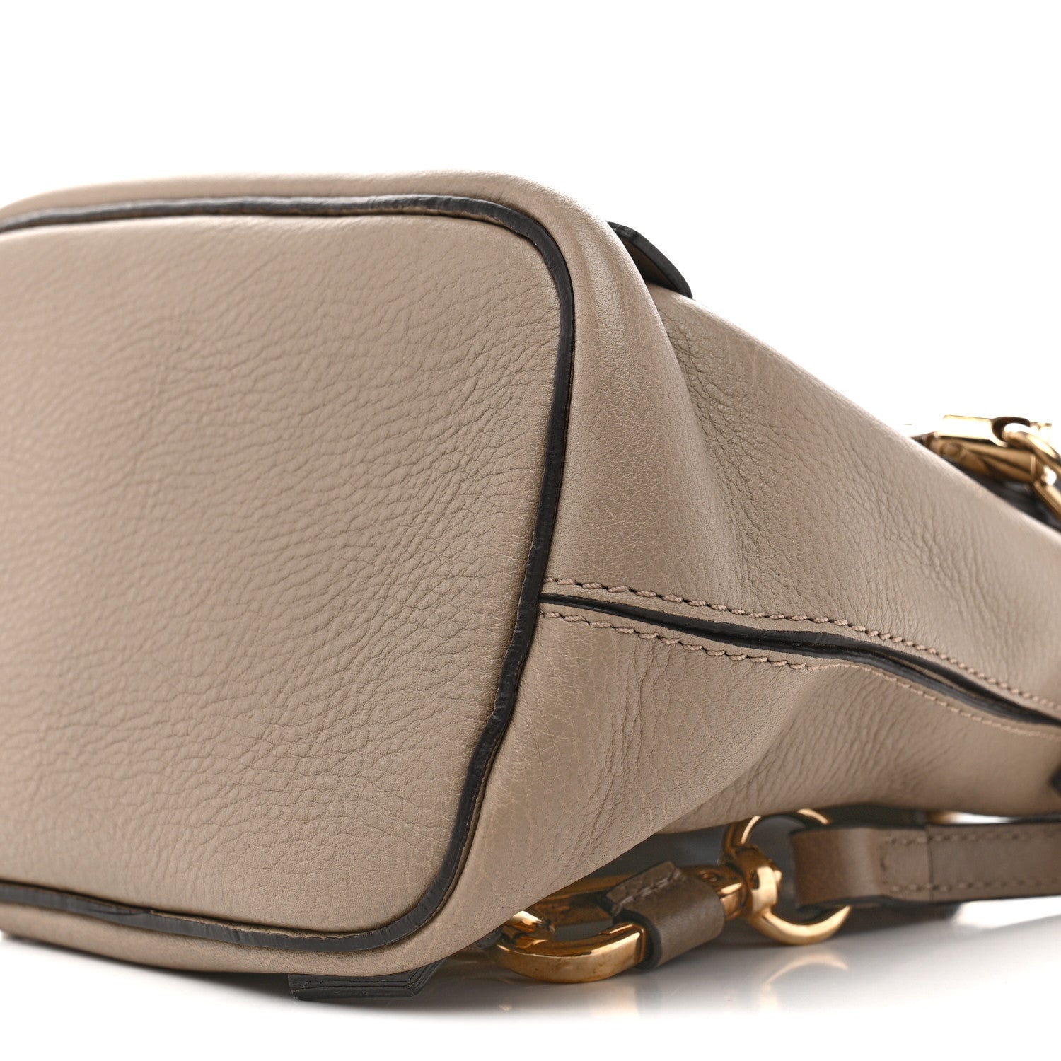 Chloe Suede Calfskin Mini Faye Backpack Motty Grey 10 of 13