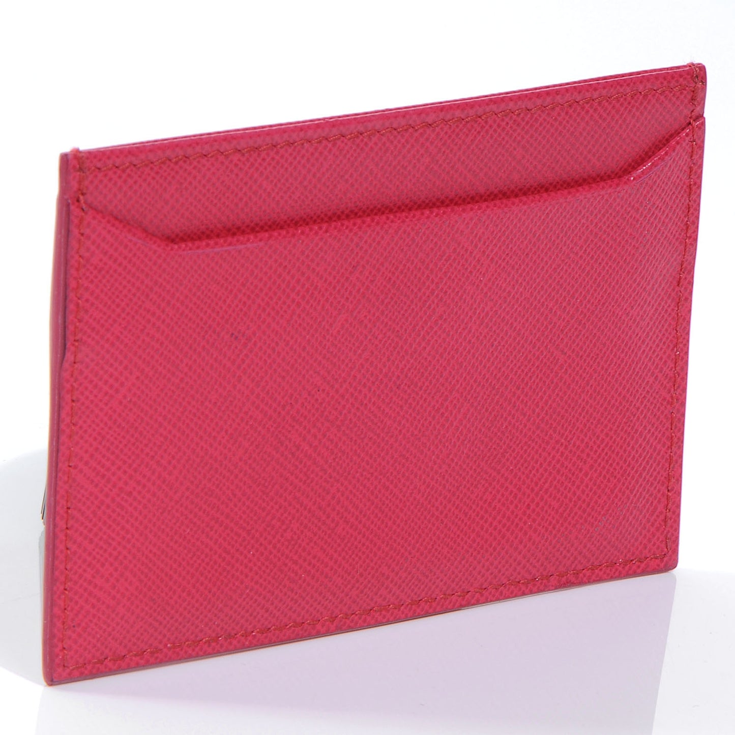 Saffiano Card Case Peonia