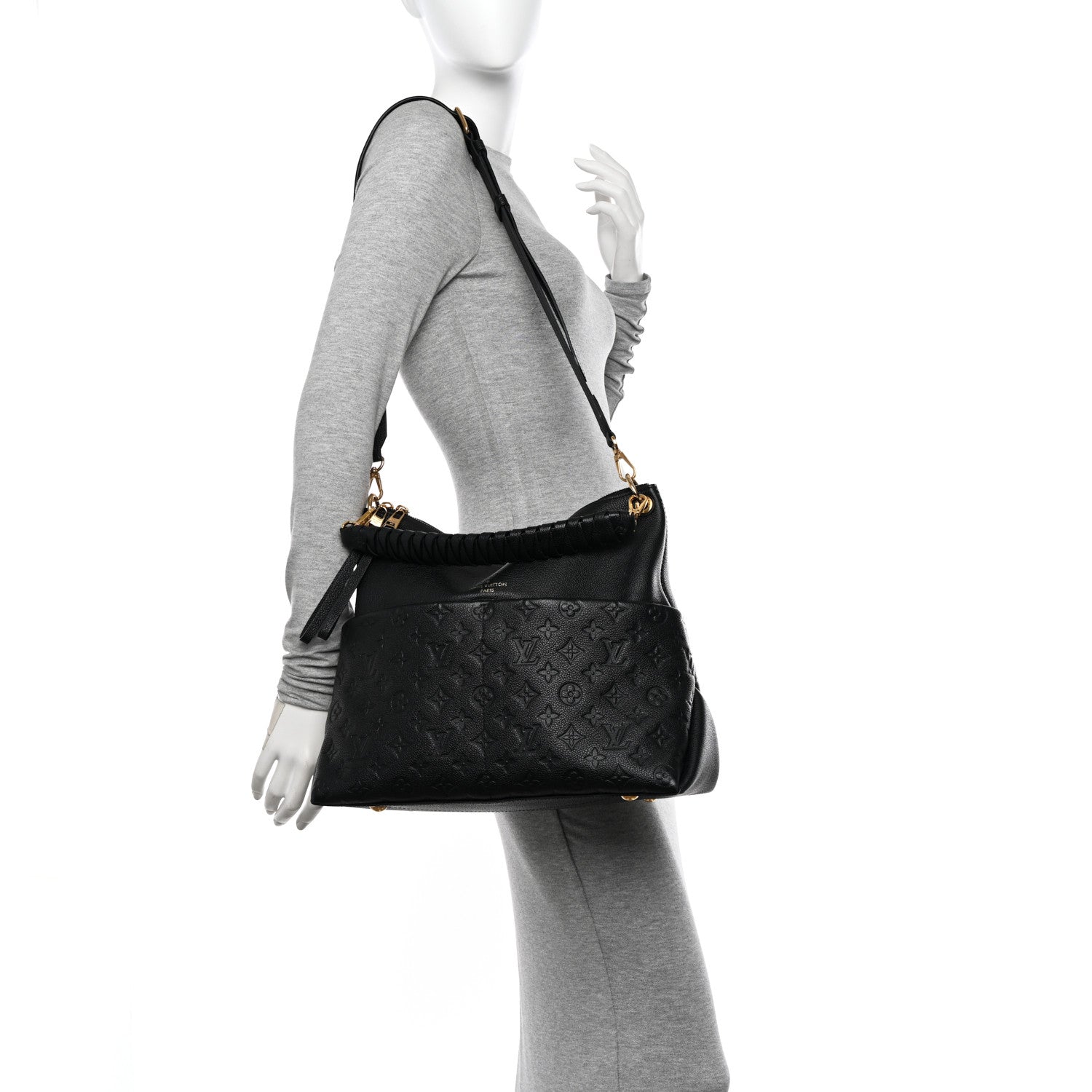 Louis Vuitton Empreinte Maida Hobo Black 2 of 10