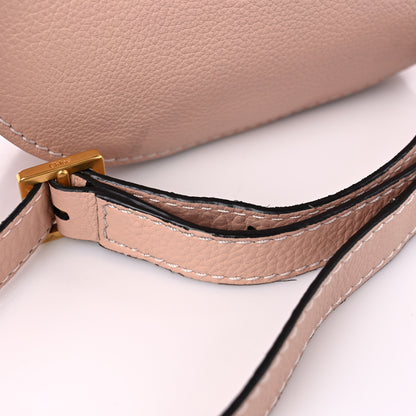Chloe Grained Calfskin Small Marcie Saddle Bag Misty Lavender 9 of 9