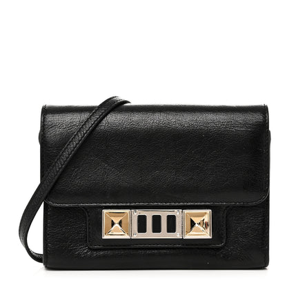 Proenza Schouler Calfskin PS11 Wallet With Strap Black 1 of 9