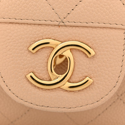 Chanel Caviar Quilted Jumbo Double Flap Beige Clair 13 of 16