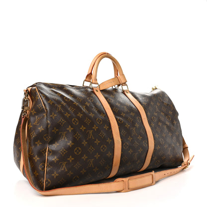 Louis Vuitton Monogram Keepall Bandouliere 55 2 of 12