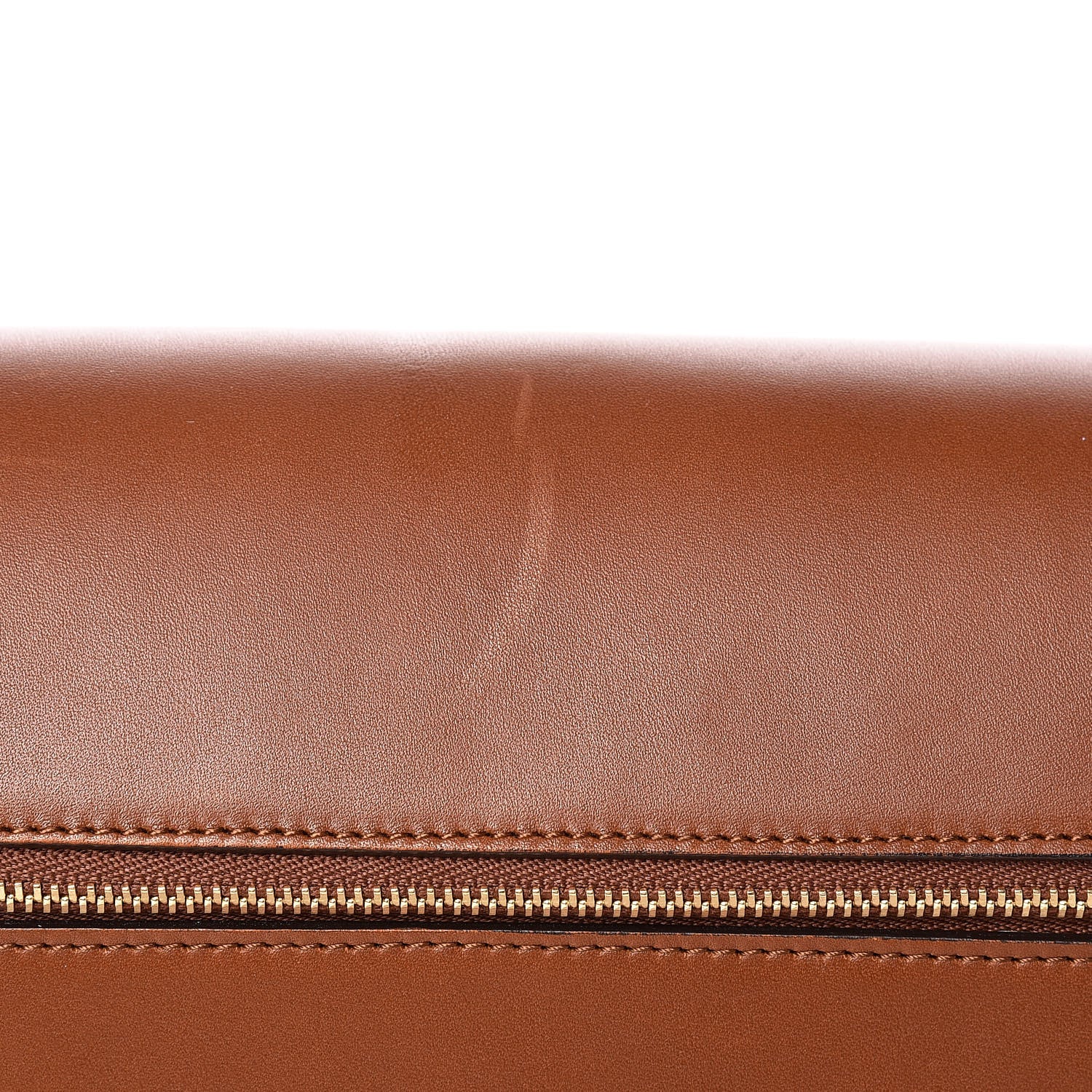 Celine Supersoft Calfskin Medium Trotteur Caramel 8 of 11