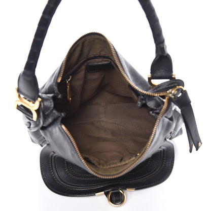 Chloe Calfskin Medium Marcie Hobo Black 5 of 15