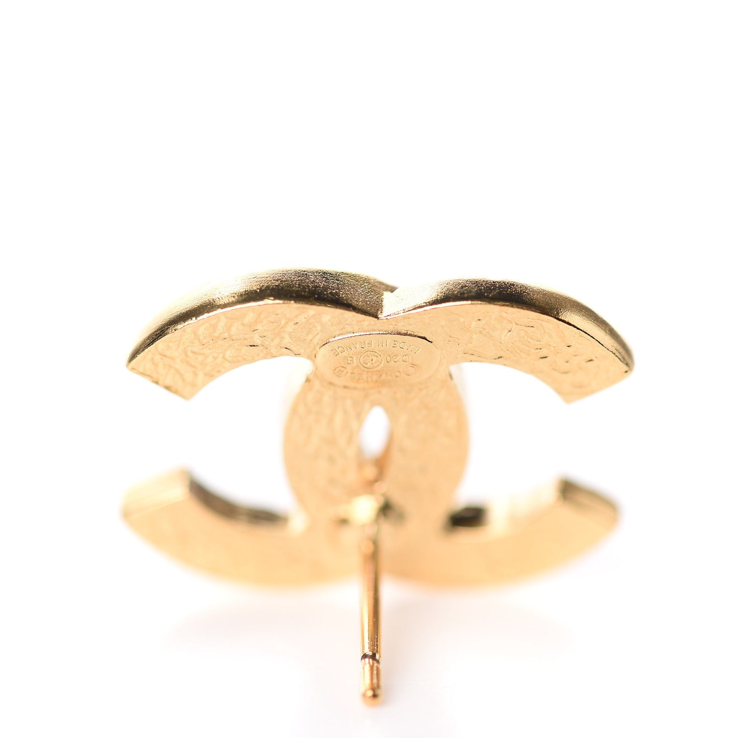 Pearl CC-Casino Earrings Gold