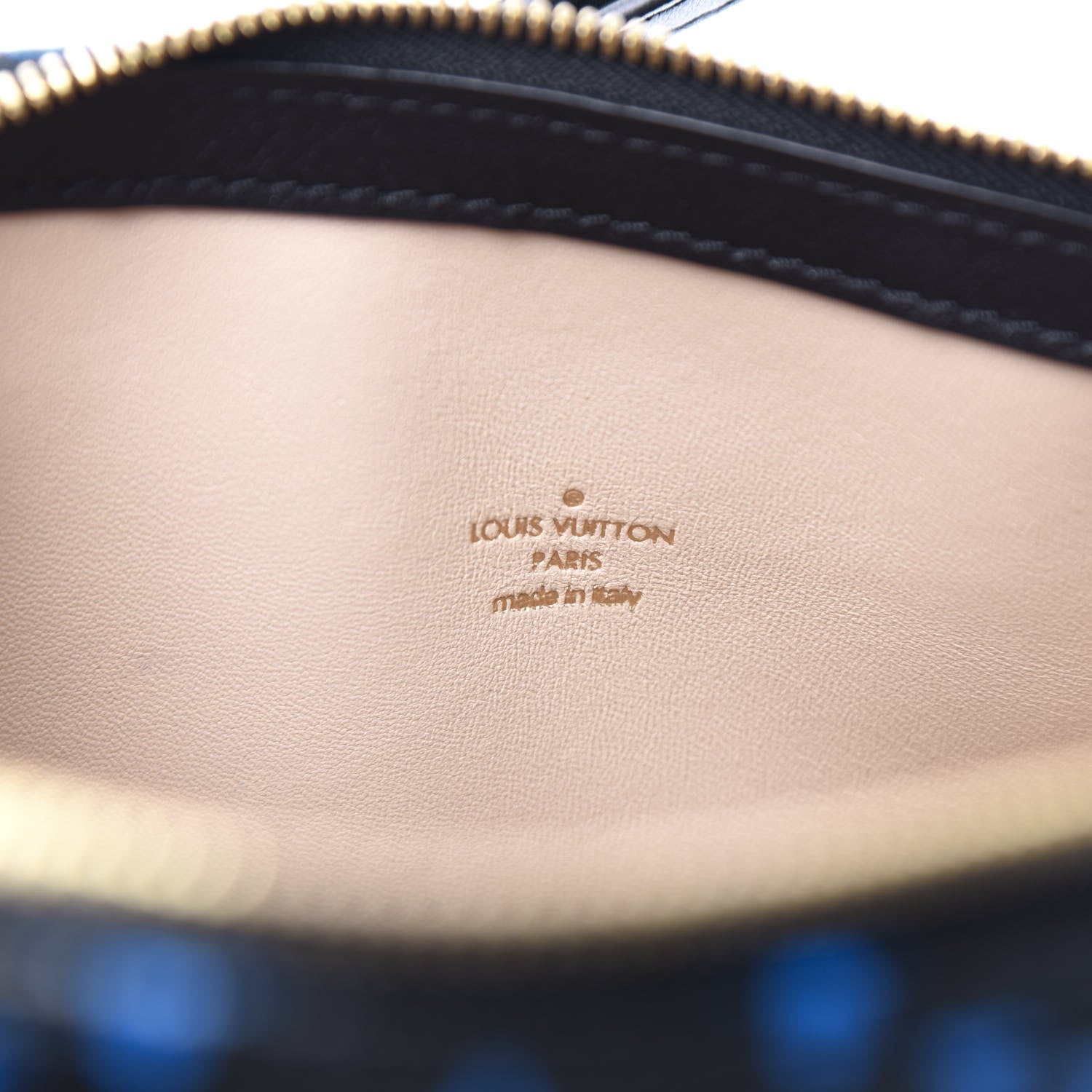 Louis Vuitton Colored Monogram Speedy Amazon PM Blue Black 6 of 10