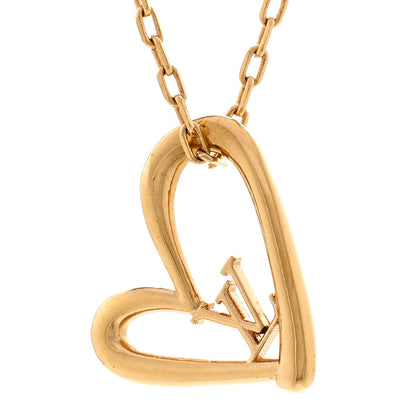 Louis Vuitton Metal Fall In Love Necklace 4 of 6