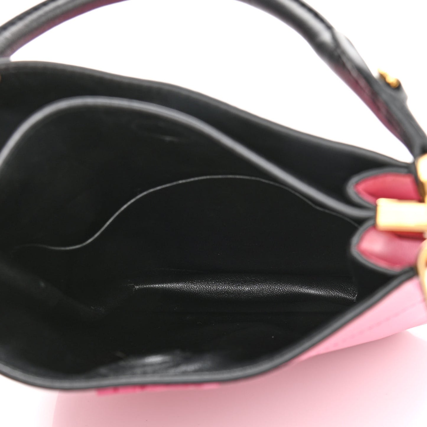 City Calfskin Small Margit Bag Begonia Black