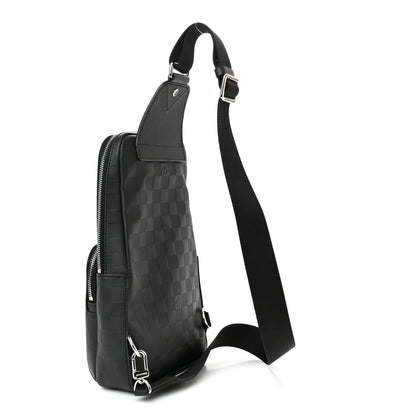 Louis Vuitton Damier Infini Avenue Sling Bag Onyx 3 of 11