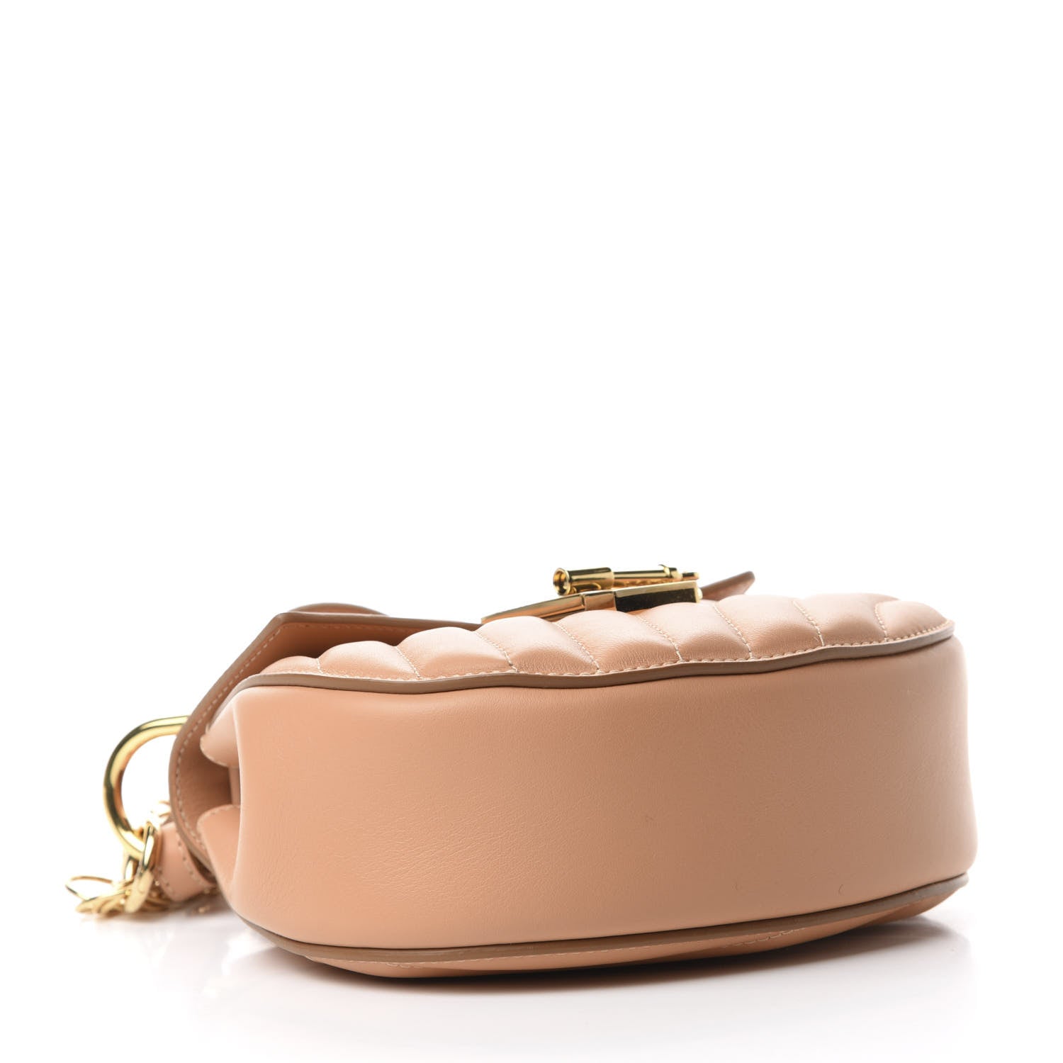 Chloe Calfskin Quilted Mini Drew Bijou Shoulder Bag Blushy Pink 4 of 10