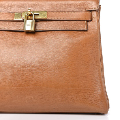 Hermes Courchevel Kelly Retourne 28 Gold 17 of 19