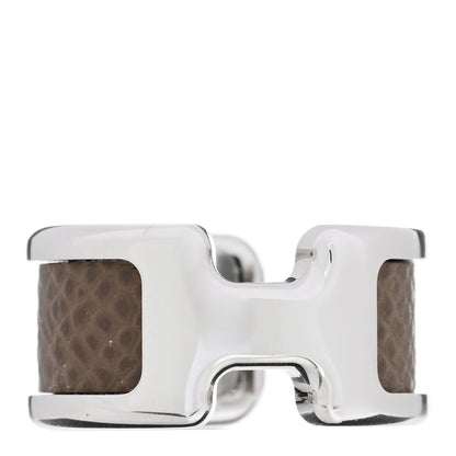 Hermes Epsom Olympe Ear Cuff PM Etoupe 1 of 5