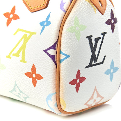 Louis Vuitton Monogram Multicolor Mini Sac HL Speedy White 8 of 11