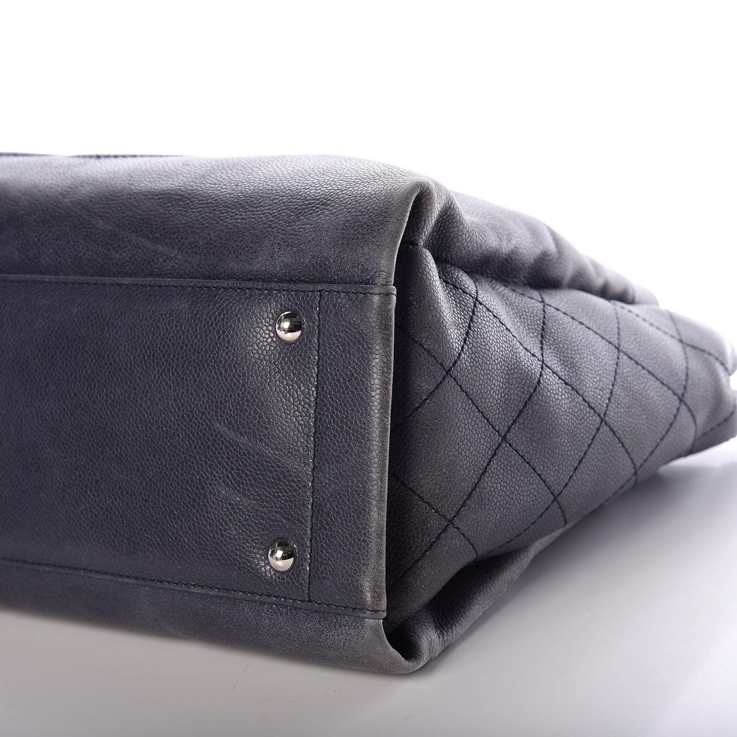 Caviar Executive Cerf Shopper Tote Navy