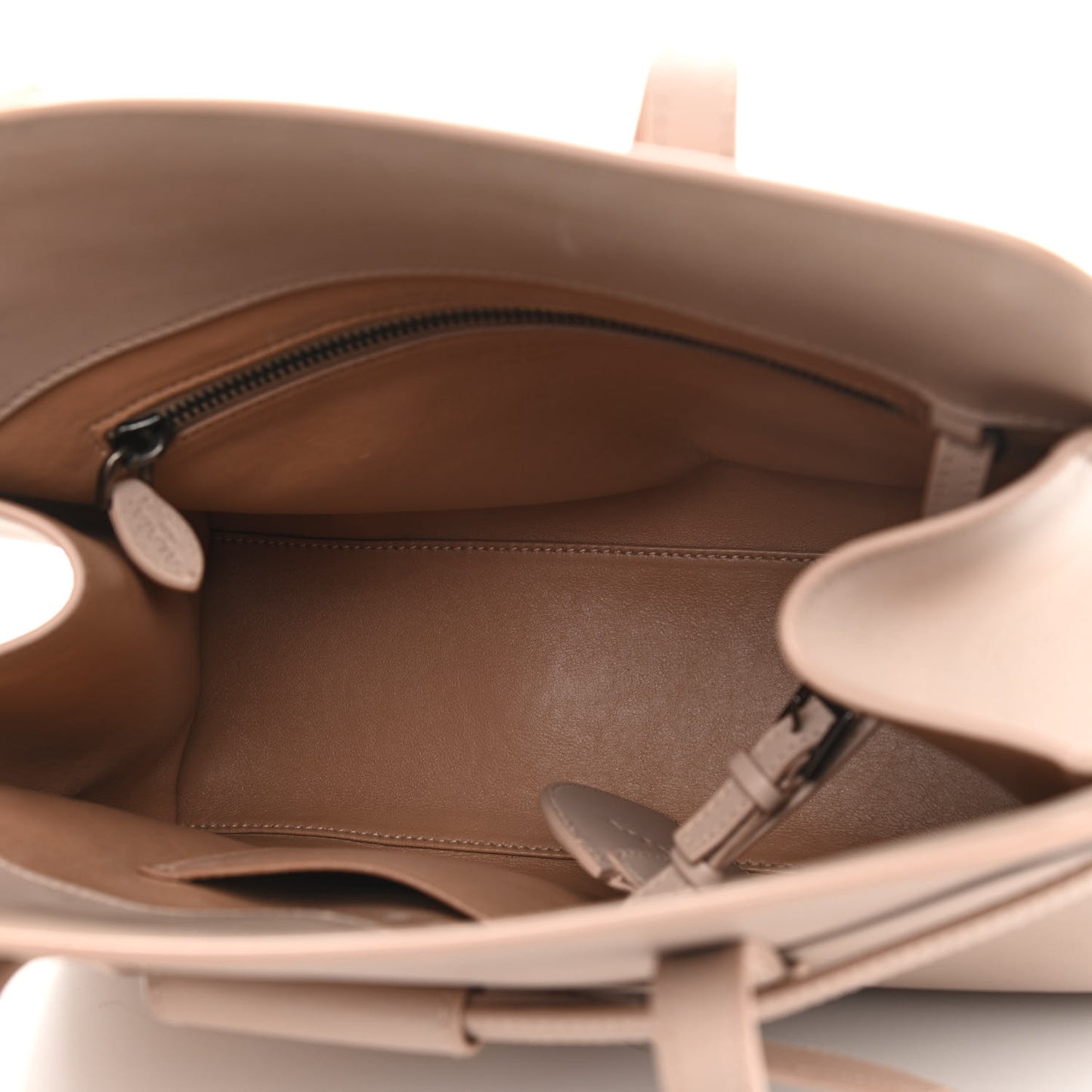 Calfskin Belt Shoulder Bag Sable