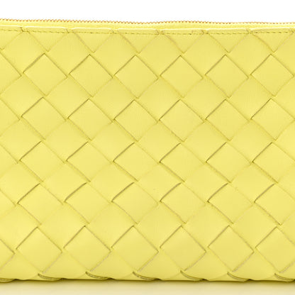 Bottega Veneta Nappa Intrecciato Pouch On Strap Lantern Gold 7 of 9