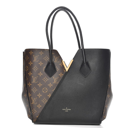 Louis Vuitton Calfskin Monogram Kimono Tote Black 1 of 7