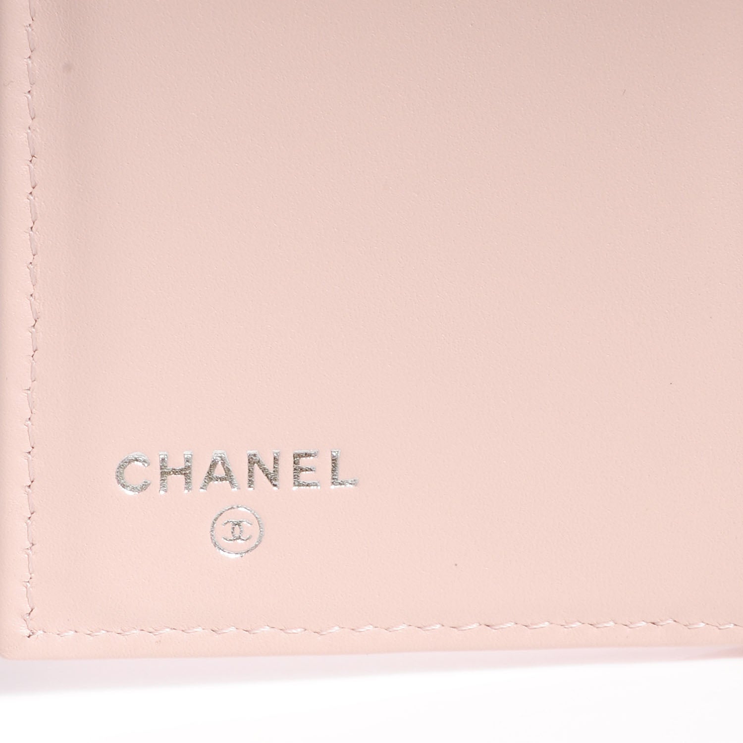 Chanel Caviar Quilted Long Flap Wallet Light Pink 7 of 8