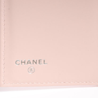 Chanel Caviar Quilted Long Flap Wallet Light Pink 7 of 8