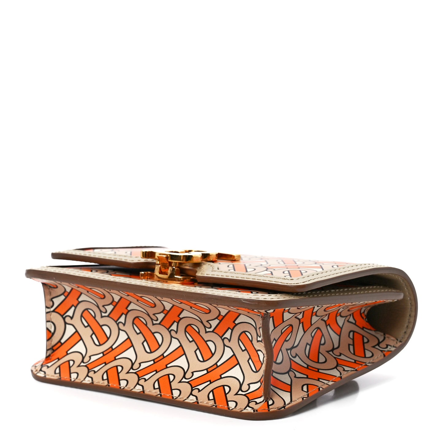 Calfskin Monogram TB Bum Bag Bright Orange