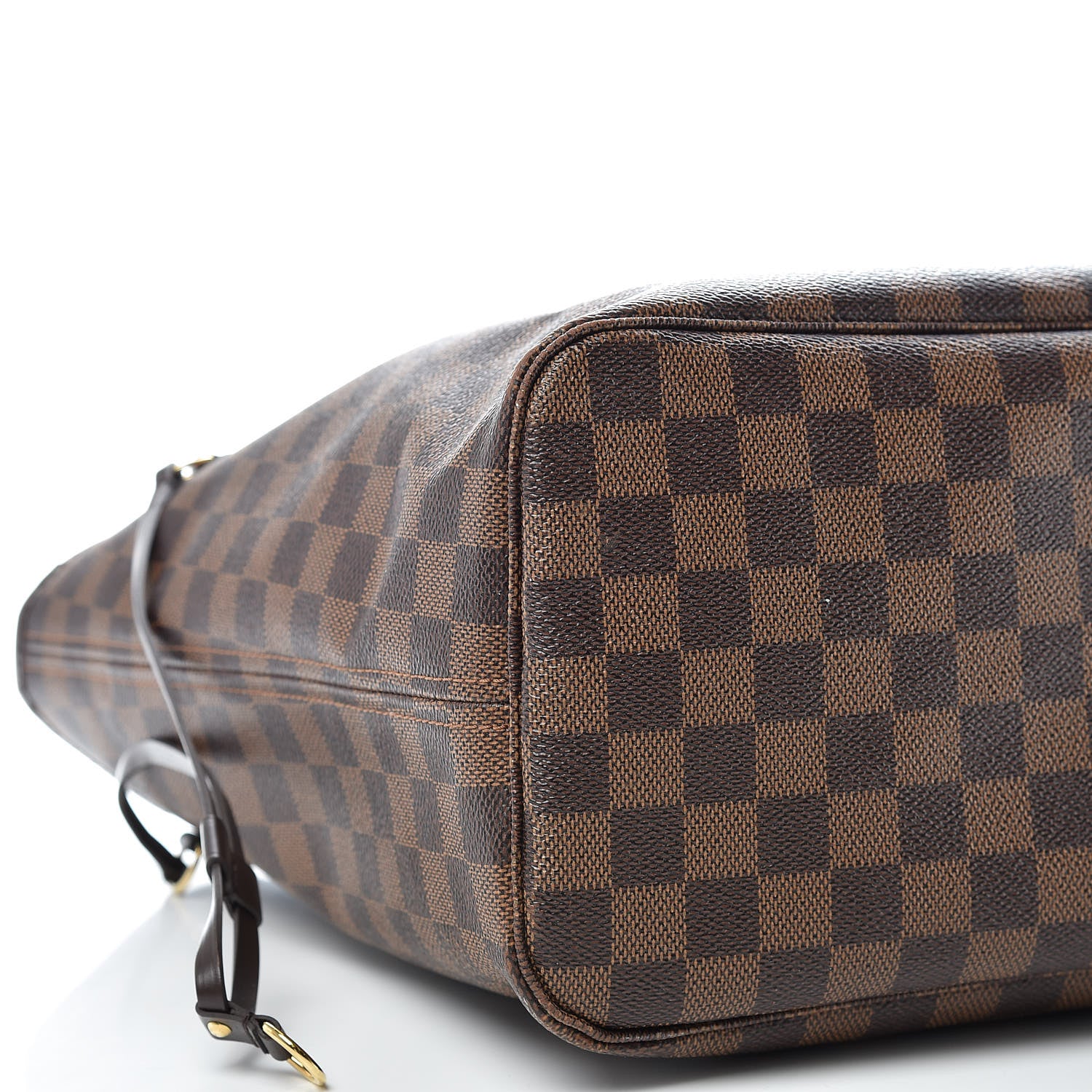 Louis Vuitton Damier Ebene Neo Neverfull MM Rose Ballerine 5 of 16