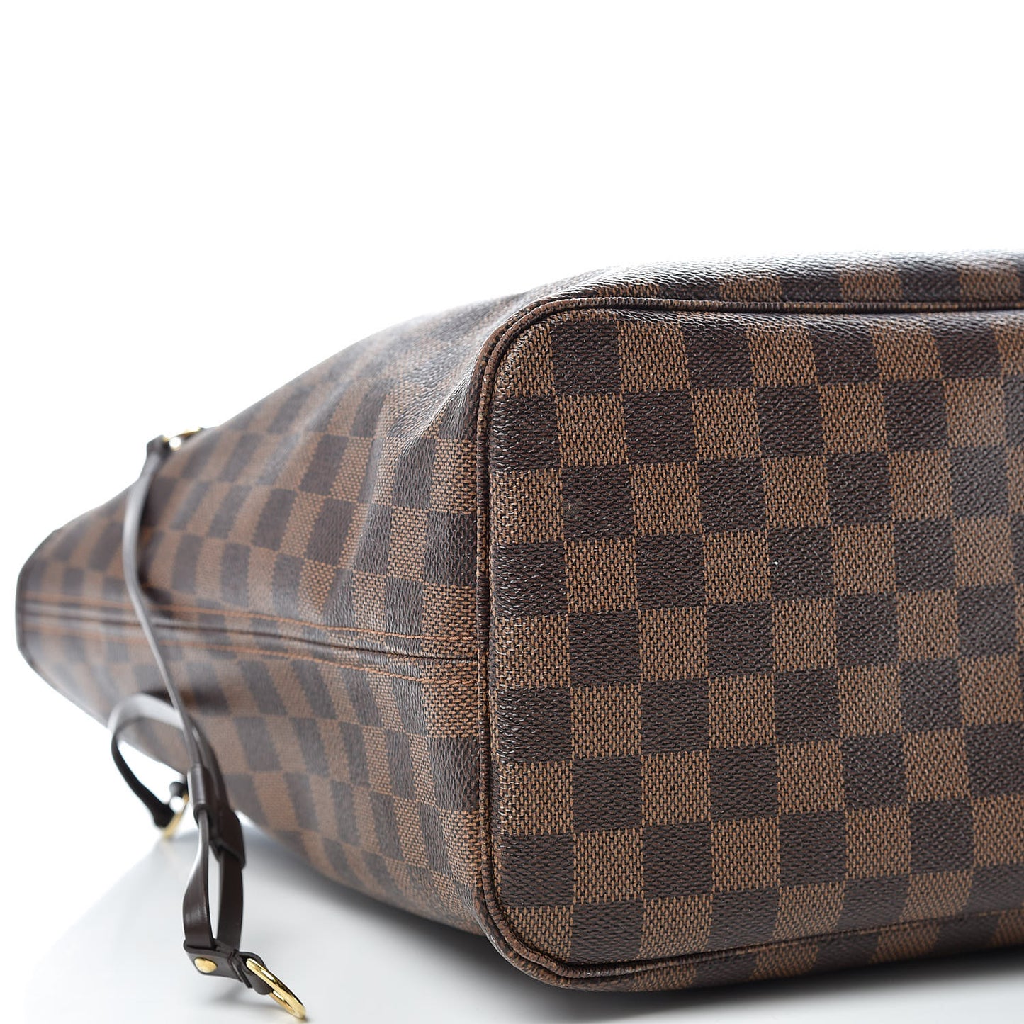 Damier Ebene Neo Neverfull MM Rose Ballerine