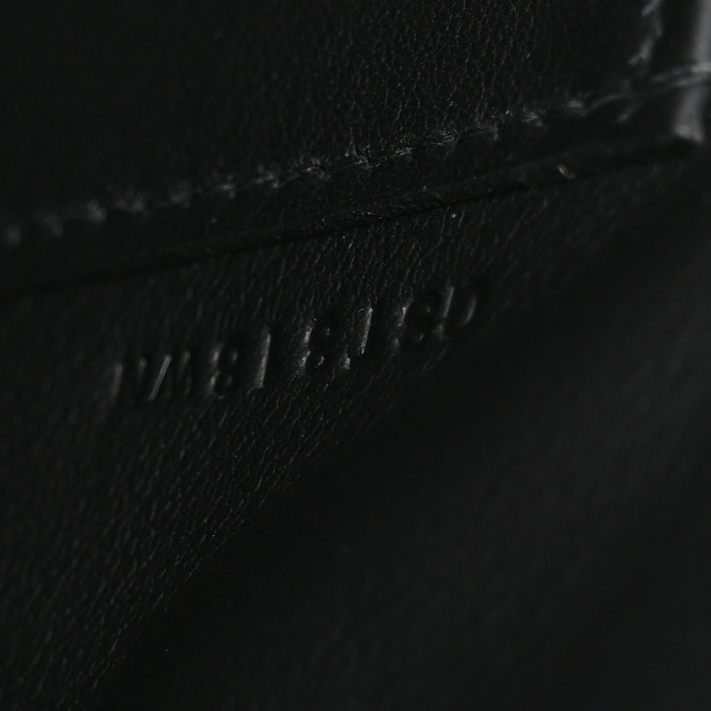 Swift Kelly Cut Clutch Pochette Black