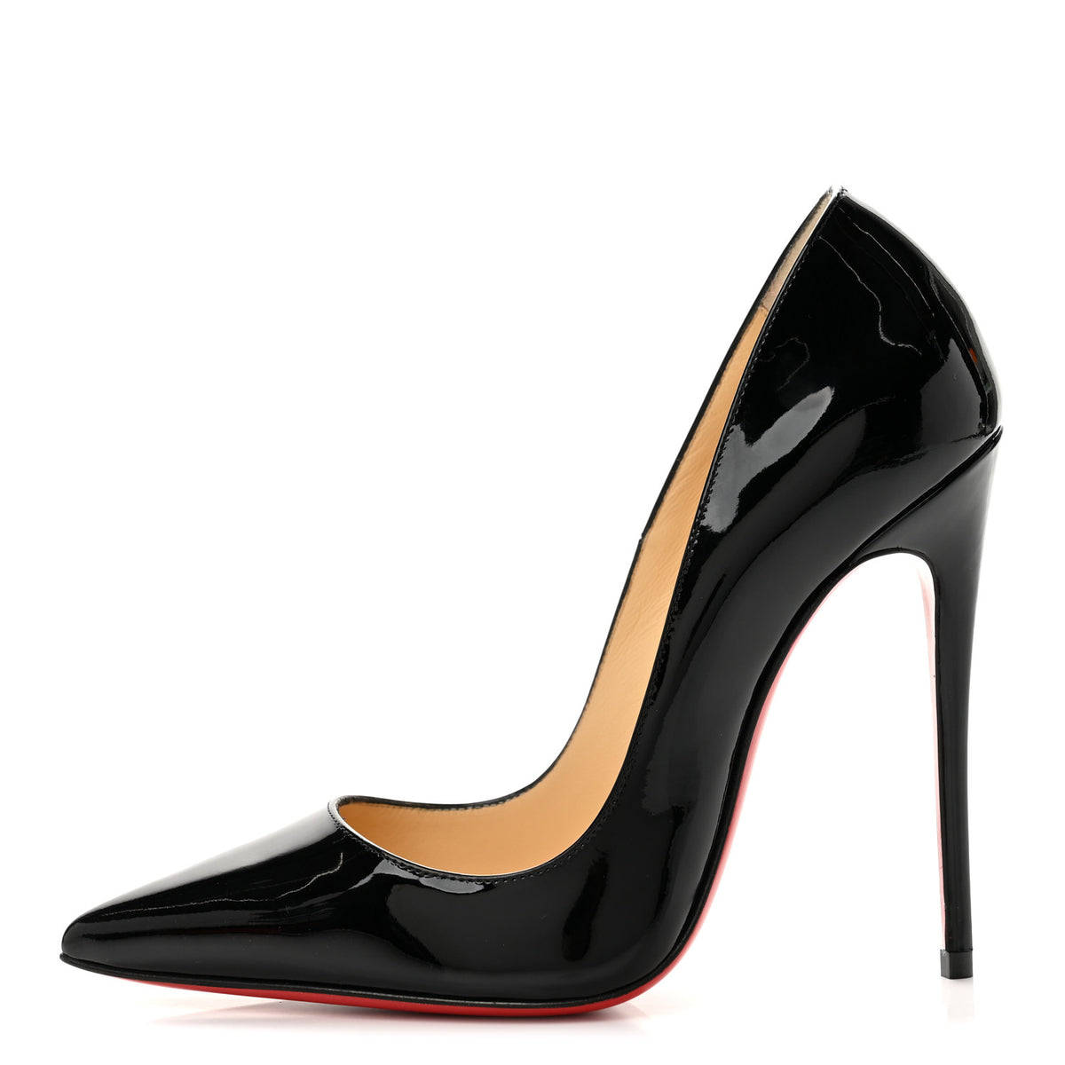 Christian Louboutin Patent So Kate 120 Pumps 36 Black 1 of 8