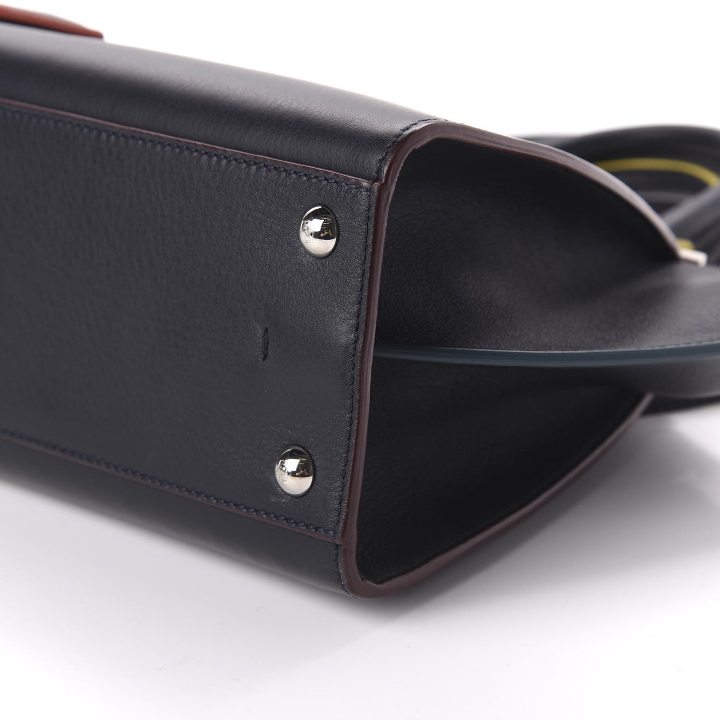 Vitello Dolce Mini 3jours Tote Blue Notte