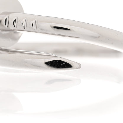 Cartier 18K White Gold Juste Un Clou Ring 53 6.5 6 of 8