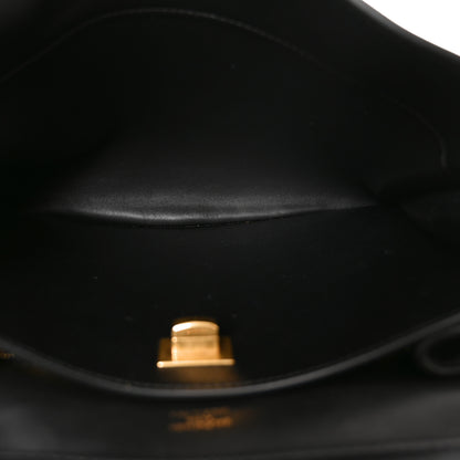 Balenciaga Natural Smooth Calfskin Medium Rodeo Top Handle Handbag Black 5 of 10