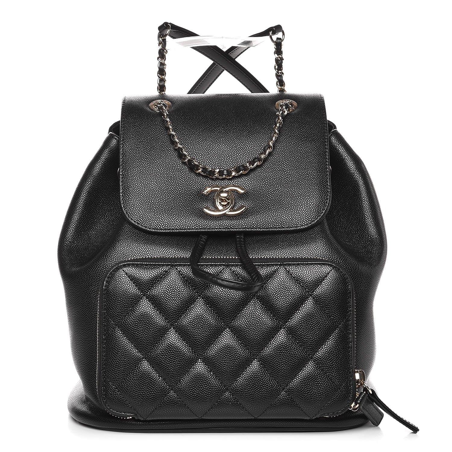 Chanel Caviar Quilted Business Affinity Backpack Black 1 of 8