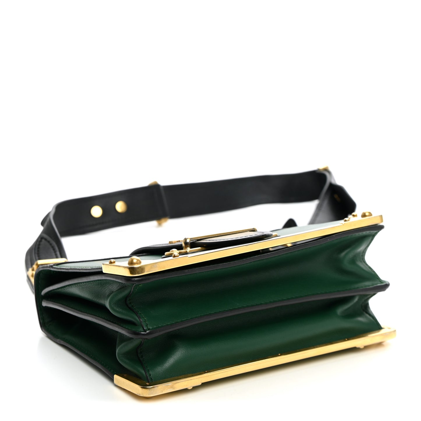 City Calf Saffiano Cahier Bag Biliardo Black