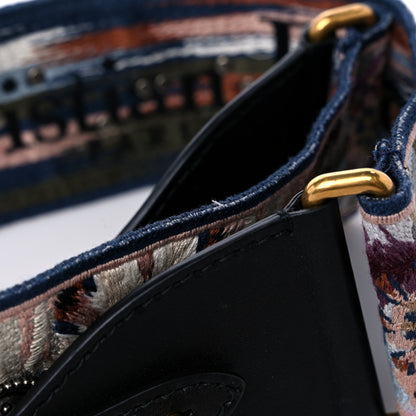 Christian Dior Canvas Embroidered Studded KaleiDiorscopic Shoulder Strap Multicolor 6 of 6