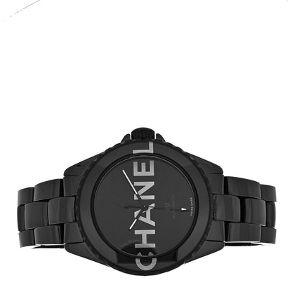 Chanel Stainless Steel Ceramic 38mm J12 Wanted de Chanel Automatic Watch Black 2 of 5