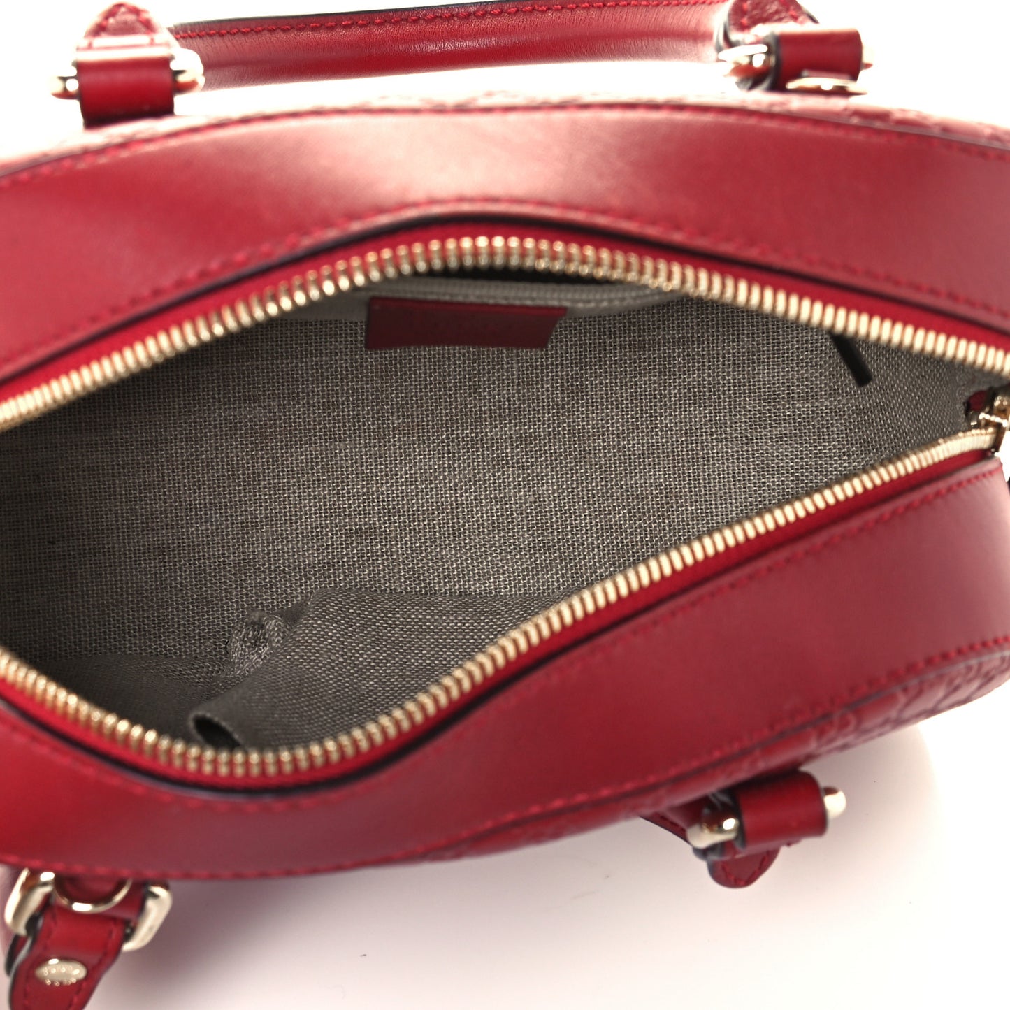 Microguccissima Small Crossbody Bag Rosso