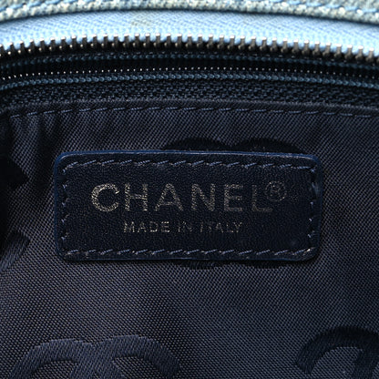Chanel Denim CC Cosmetic Pouch Blue 6 of 12