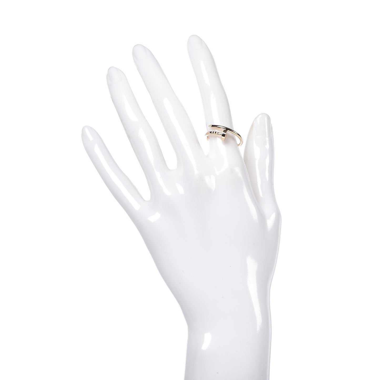 18K Yellow Gold Small Juste Un Clou Ring 53 6.25