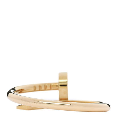 Cartier 18K Yellow Gold Small Juste Un Clou Ring 55 7.25 3 of 6