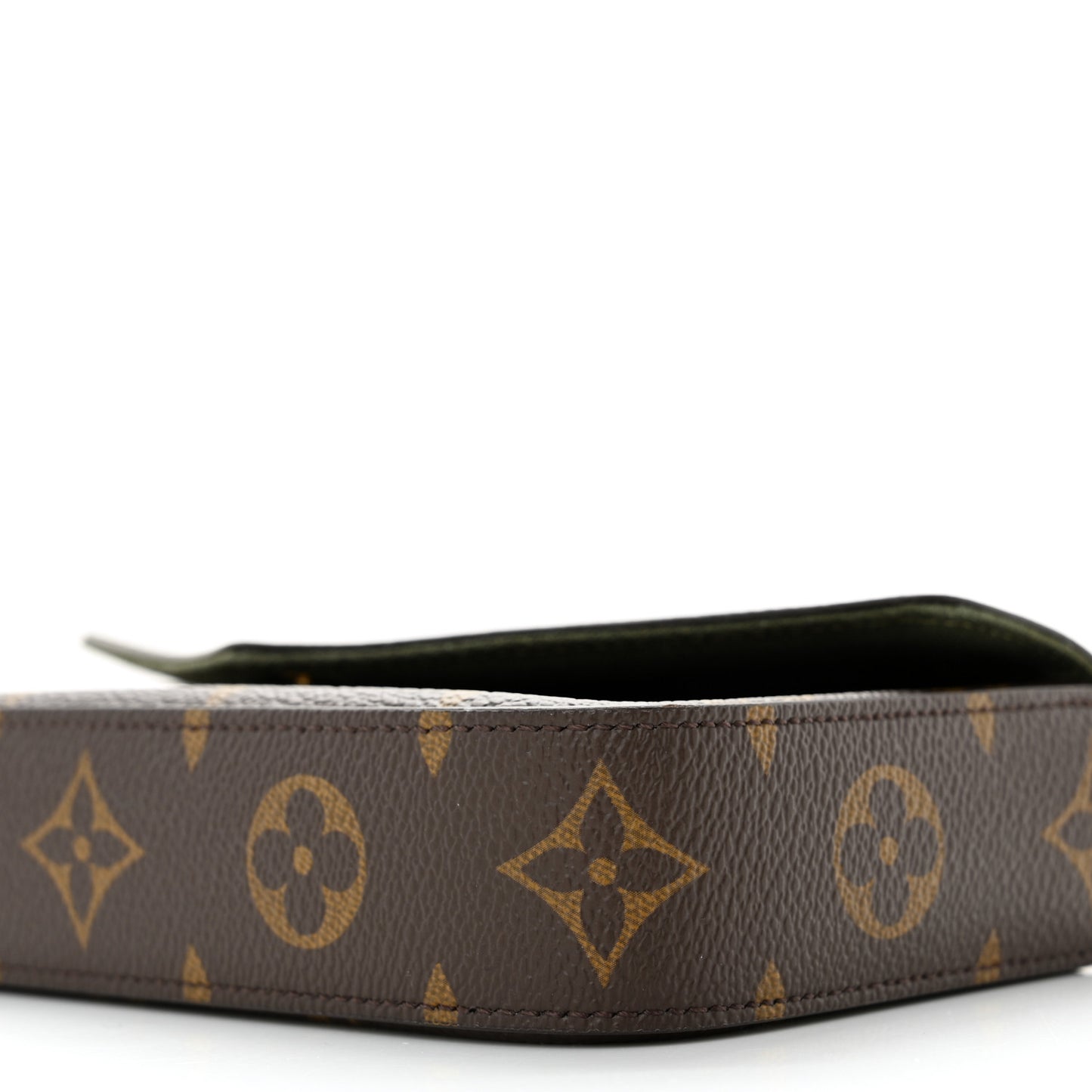 Monogram Felicie Strap & Go Kaki