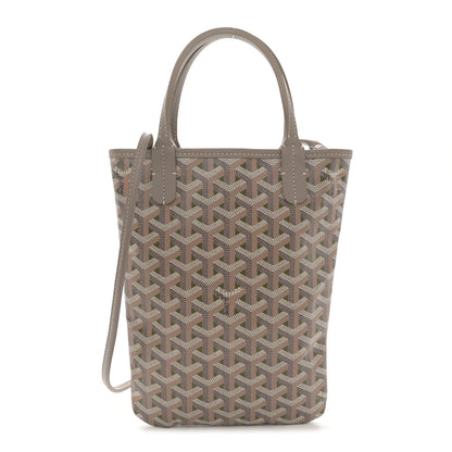 Goyard Goyardine Poitiers Claire Voie Tote Grege Khaki 1 of 12