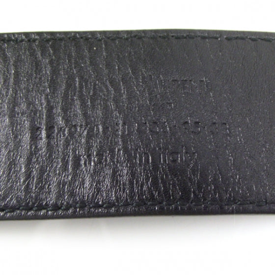 Saint Laurent Leather Criss Cross Belt 36 3 of 5