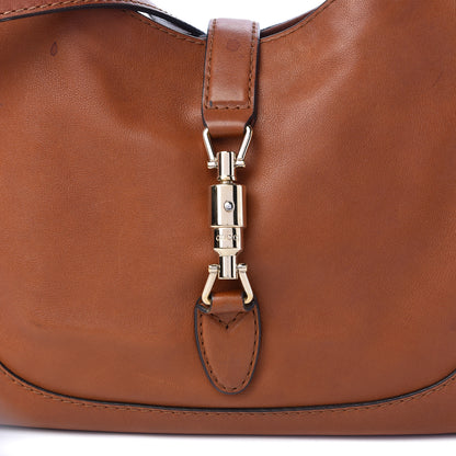 Gucci Calfskin New Medium Jackie Shoulder Bag Tan 11 of 21