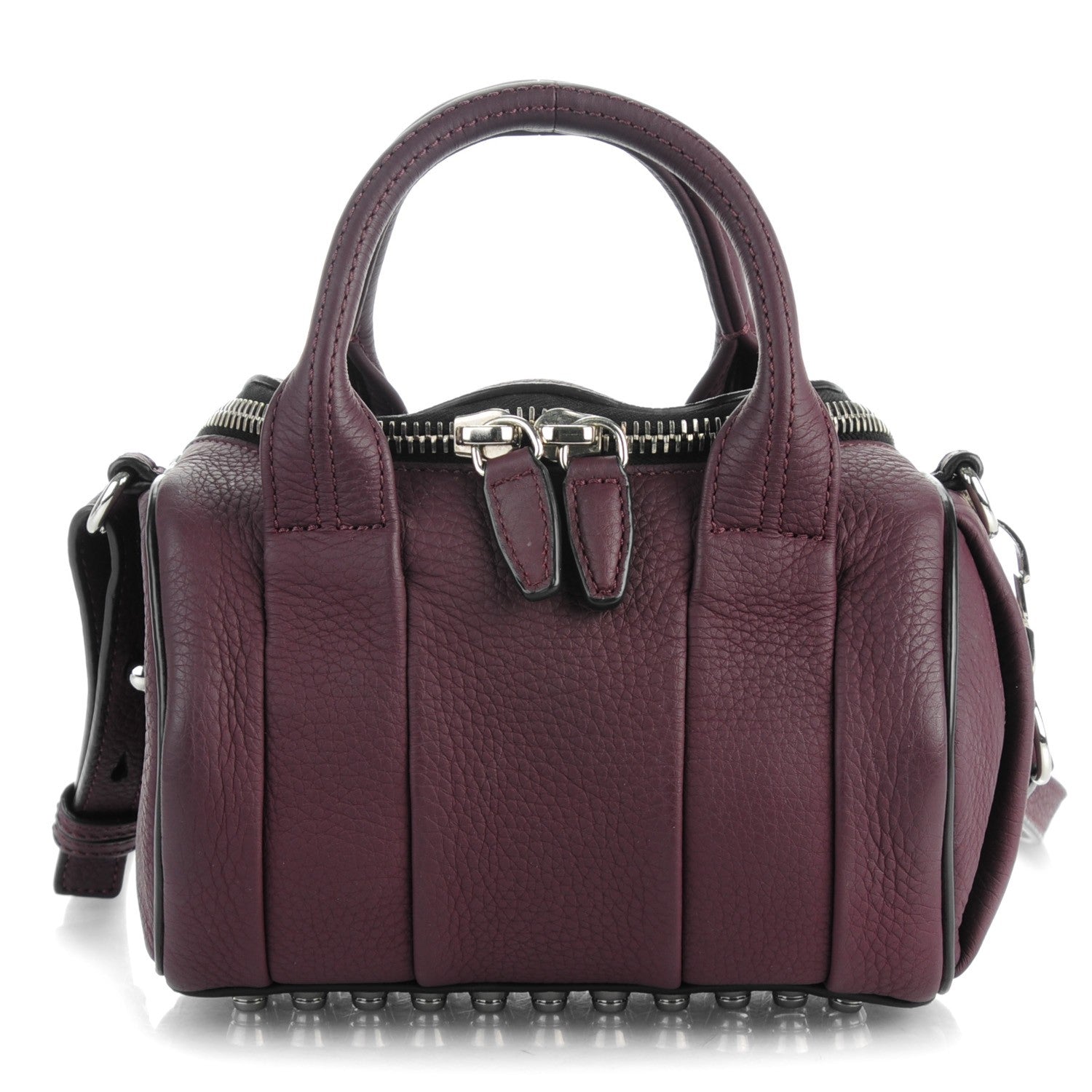 Alexander Wang Pebbled Calfskin Mini Rockie Matte Oxblood 1 of 7
