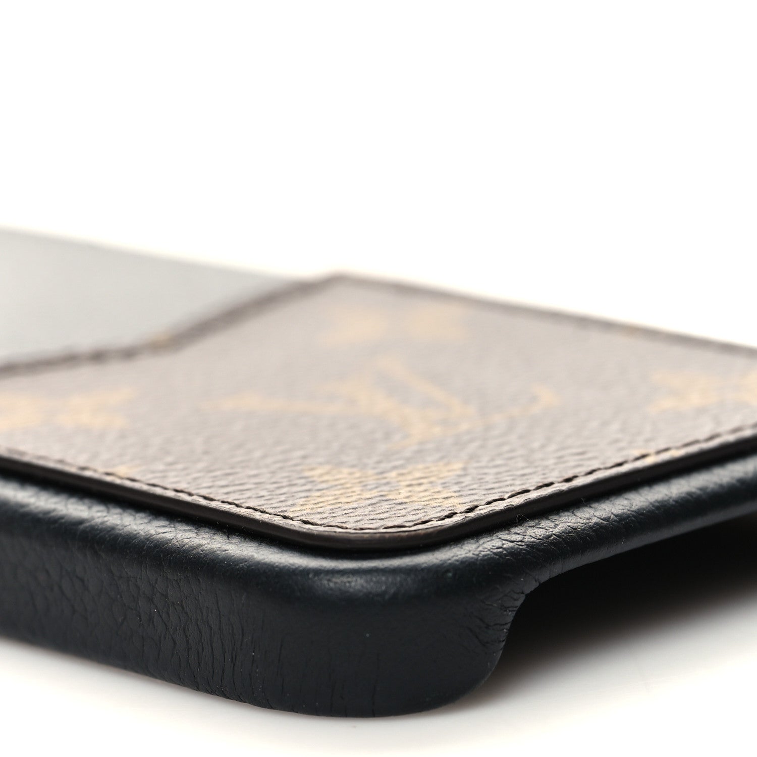 Louis Vuitton Monogram Pallas iPhone 15 Pro Bumper Black 8 of 11
