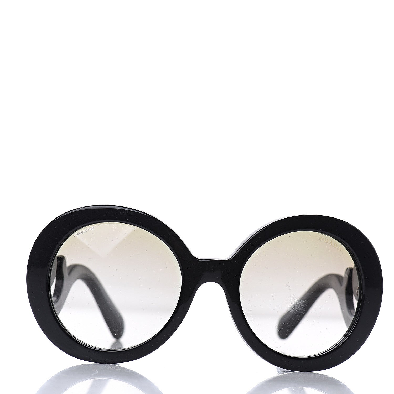Prada Baroque Sunglasses SPR 27N Black 4 of 6